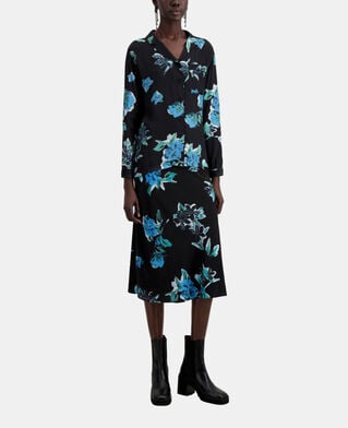 The Kooples F BLACK BLUE printed shirt