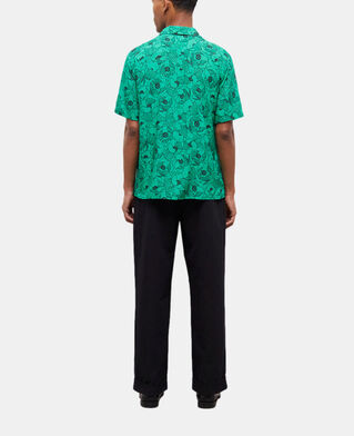 The Kooples HOMME GREEN chemise imprimée