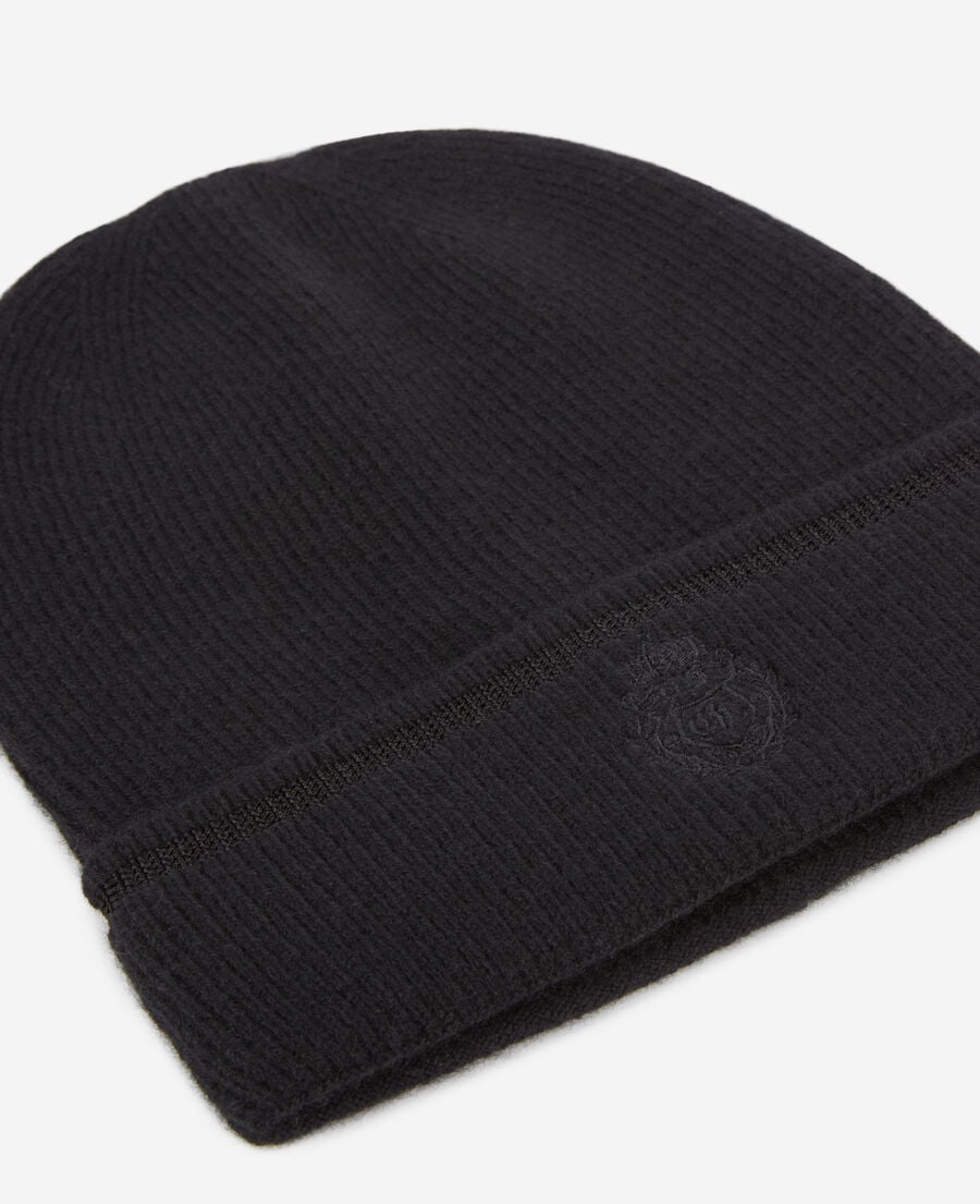 The Kooples M BLACK black cashmere beanie