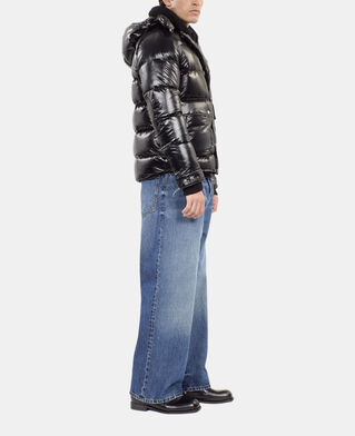 The Kooples MEN BLACK black blazon down jacket