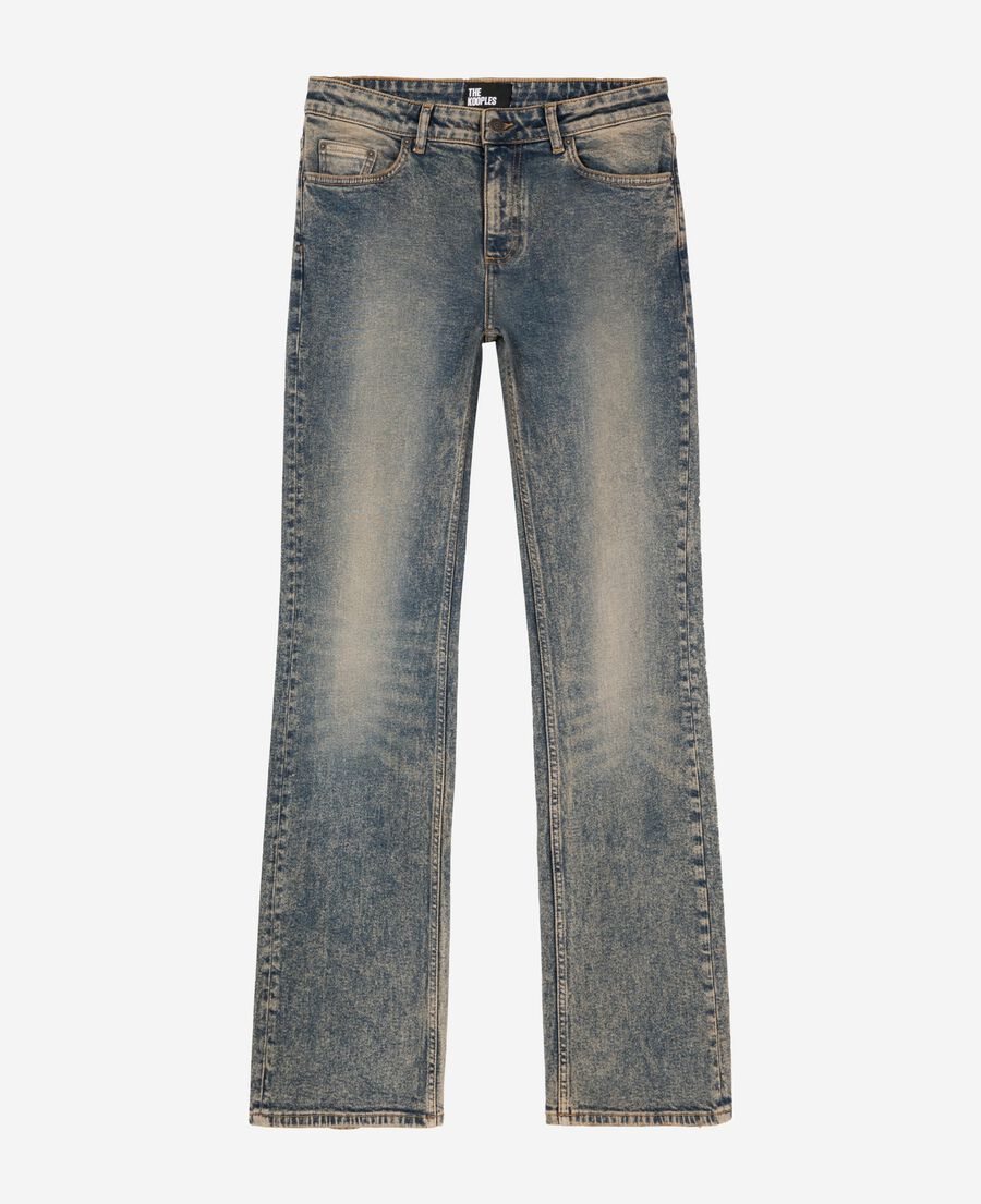 The Kooples FEMME BLUE jean bootcut bleu