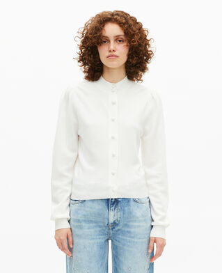 The Kooples WOMEN ECRU ecru cardigan