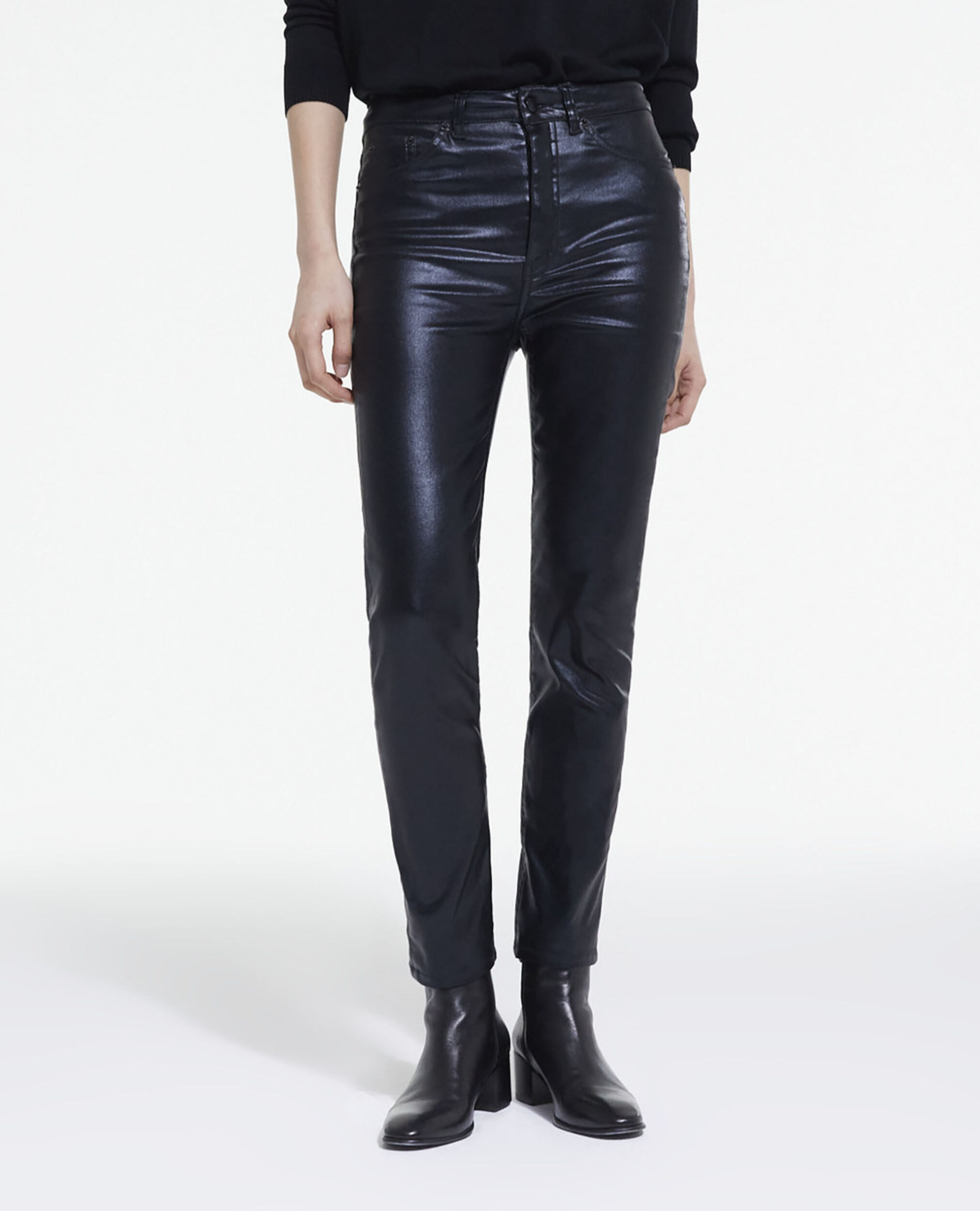 Slim black jeans, BLACK, hi-res image number null