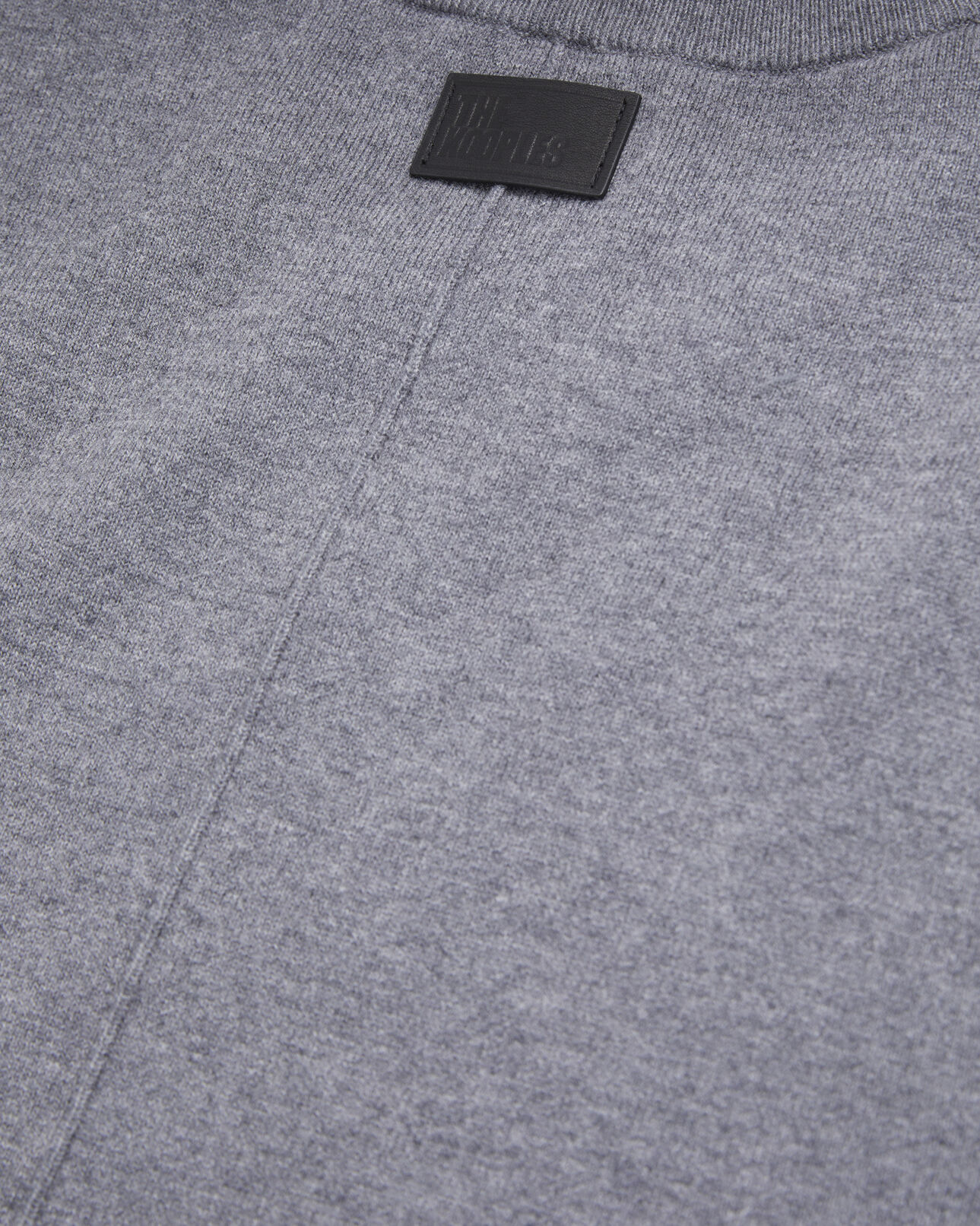 The Kooples MEN ANTHRACITE / BLACK dagger through heart grey sweater in wool blend
