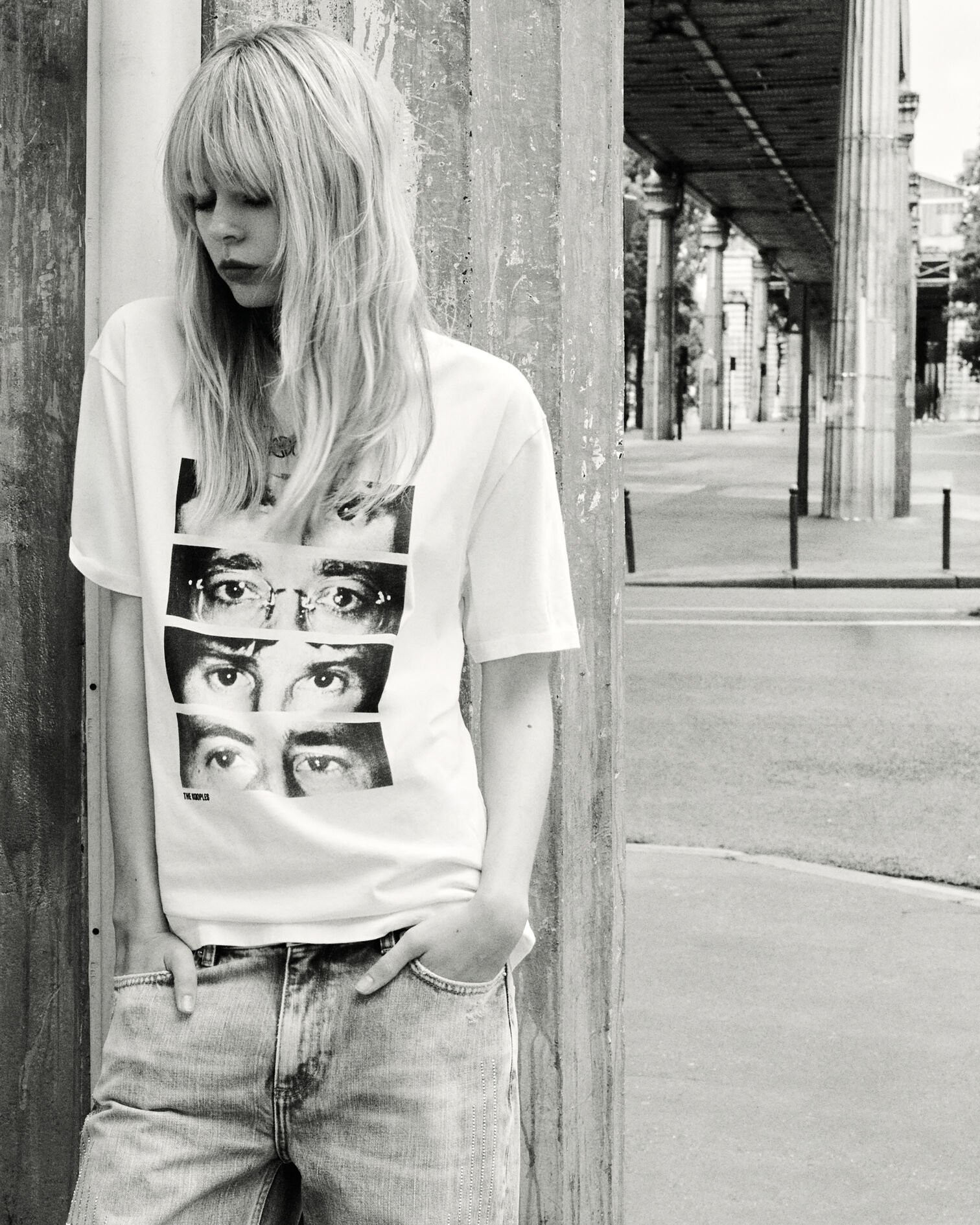 The Doors X The Kooples ecru t-shirt, ECRU, hi-res image number null