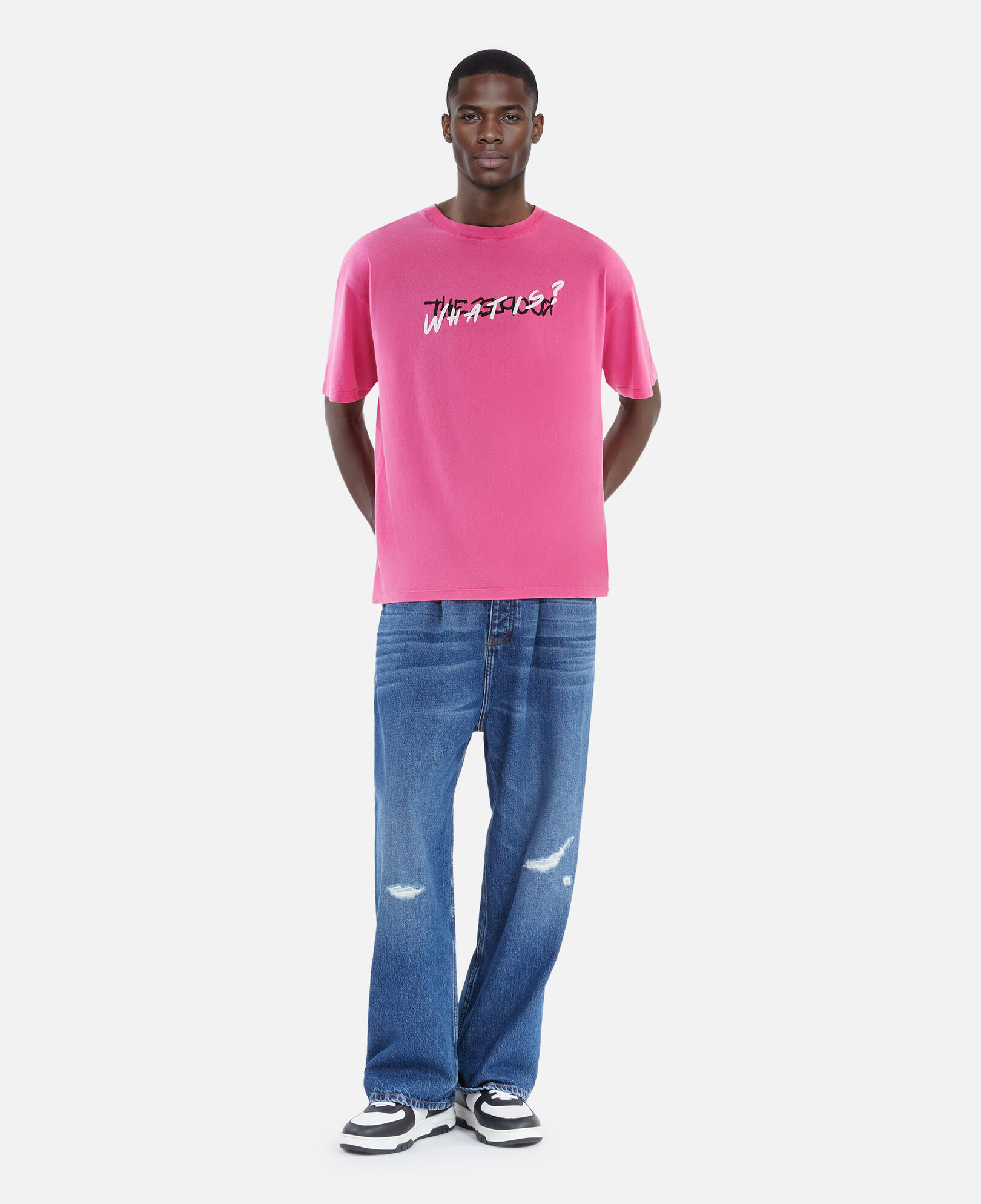 The Kooples HOMBRE FUSHIA camiseta what is rosa