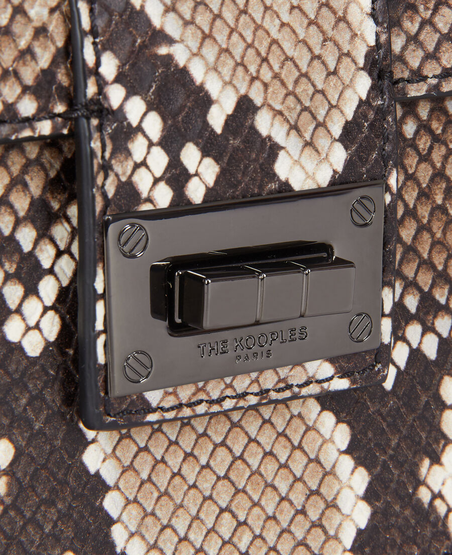 pochette emily medium en cuir