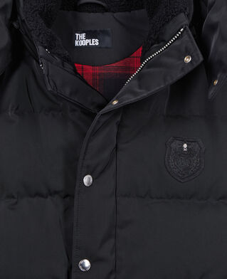 The Kooples MEN BLACK black sleeveless down jacket