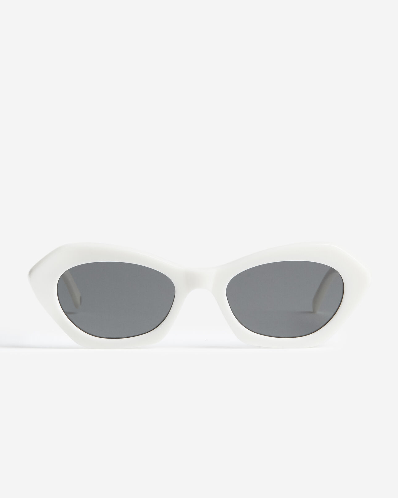 The Kooples F WHITE white cat eye sunglasses