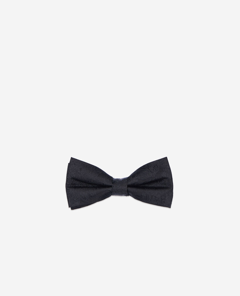 The Kooples HOMME BLACK nœud papillon en soie noir
