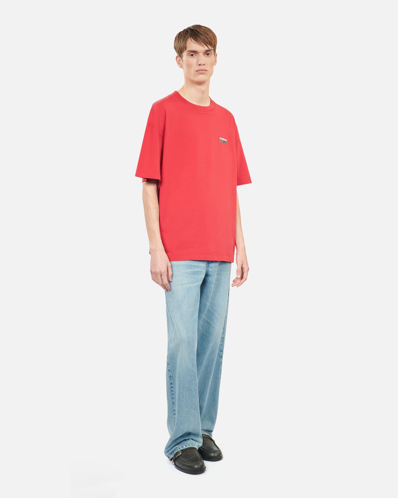 The Kooples HOMME RUBIS t-shirt avec sérigraphie rouge