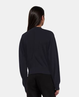 The Kooples FEMME BLACK cardigan en laine noir