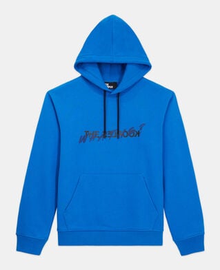 The Kooples MEN INK BLUE blue what is sweatshirt