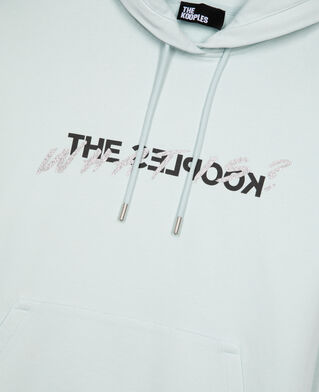 The Kooples WOMEN BABY BLUE what is hoodie light blue