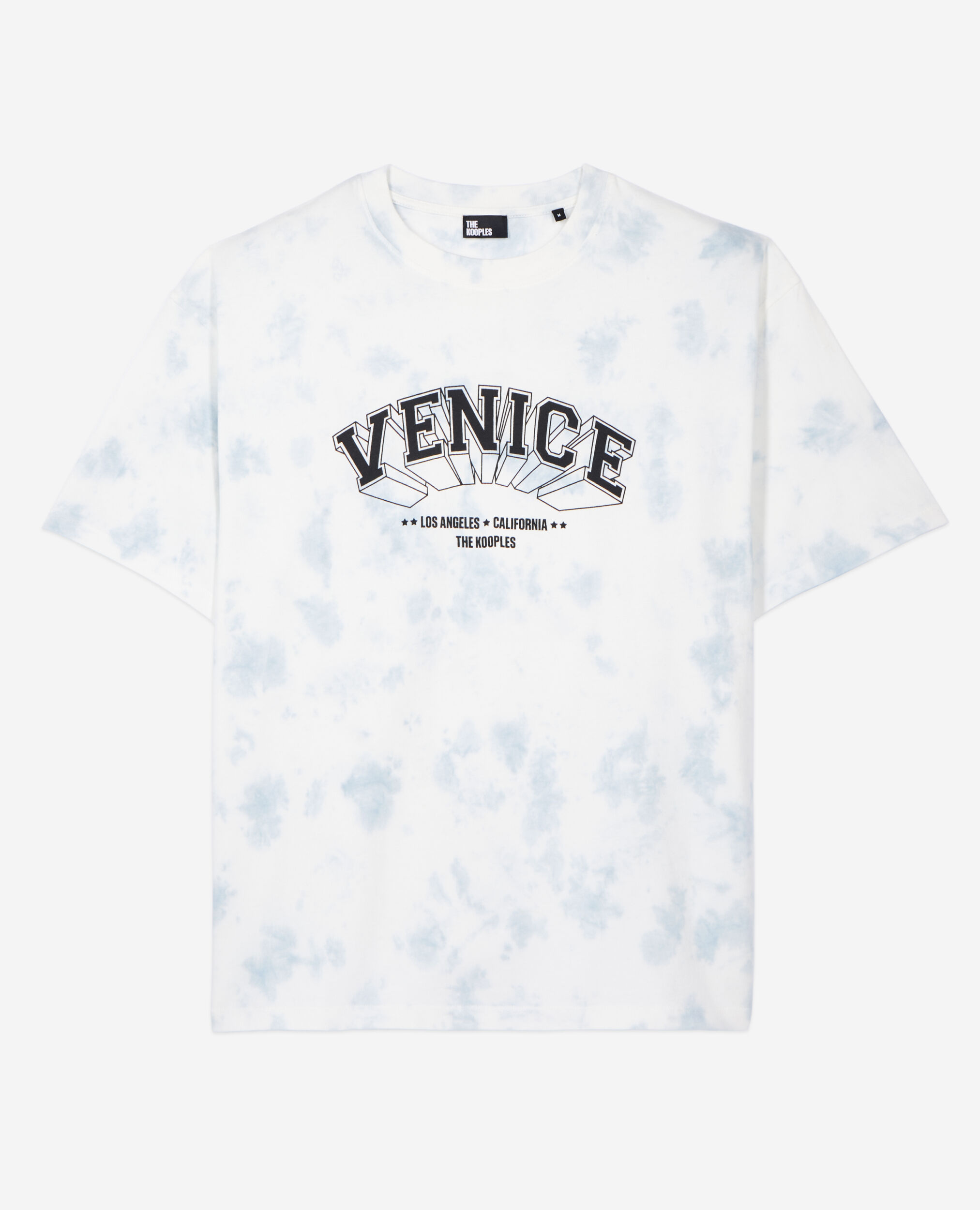 Gradient sky blue t-shirt with Venice serigraphy, LAVENDER, hi-res image number null