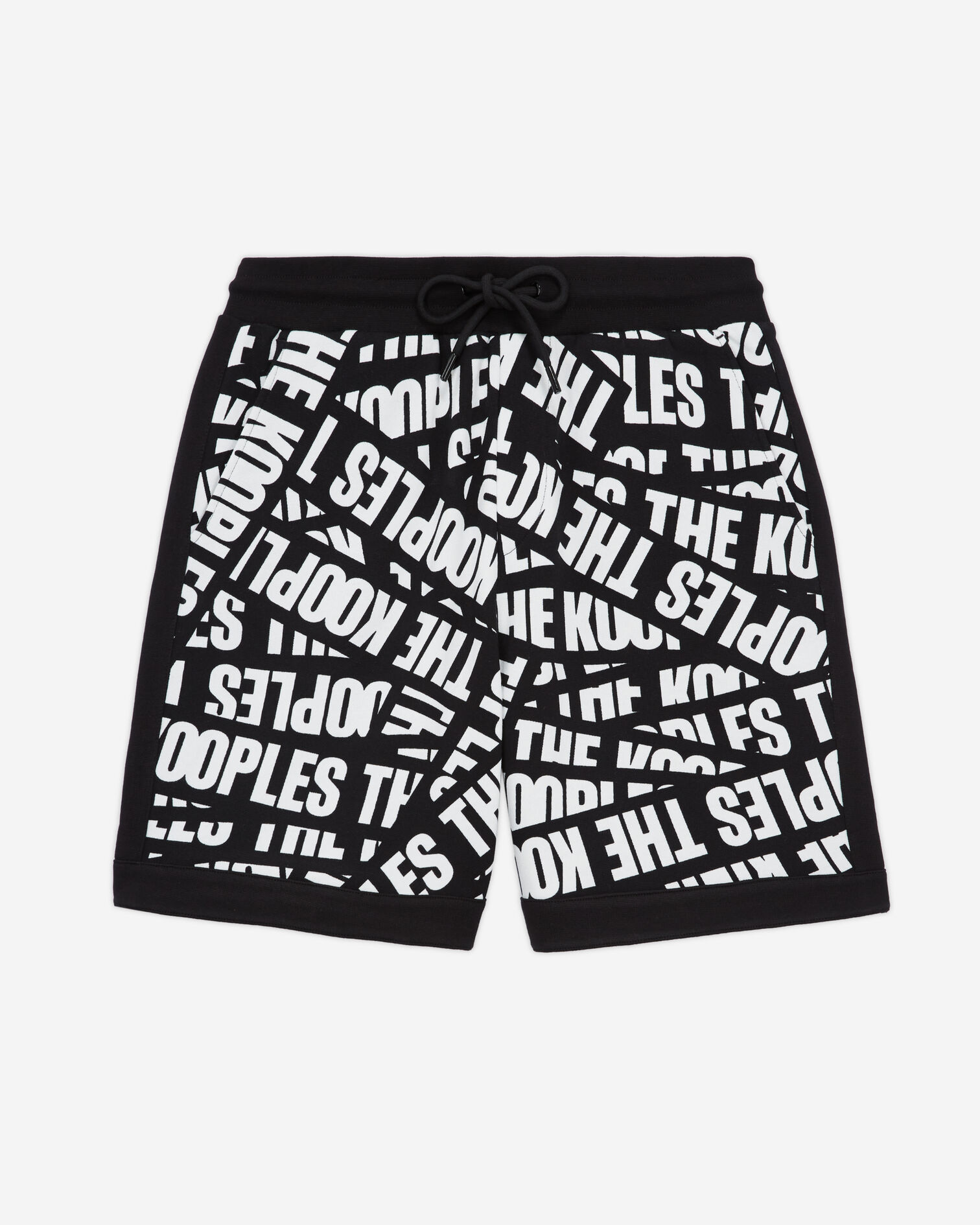 Shorts with Tape logo, BLACK / WHITE, hi-res image number null