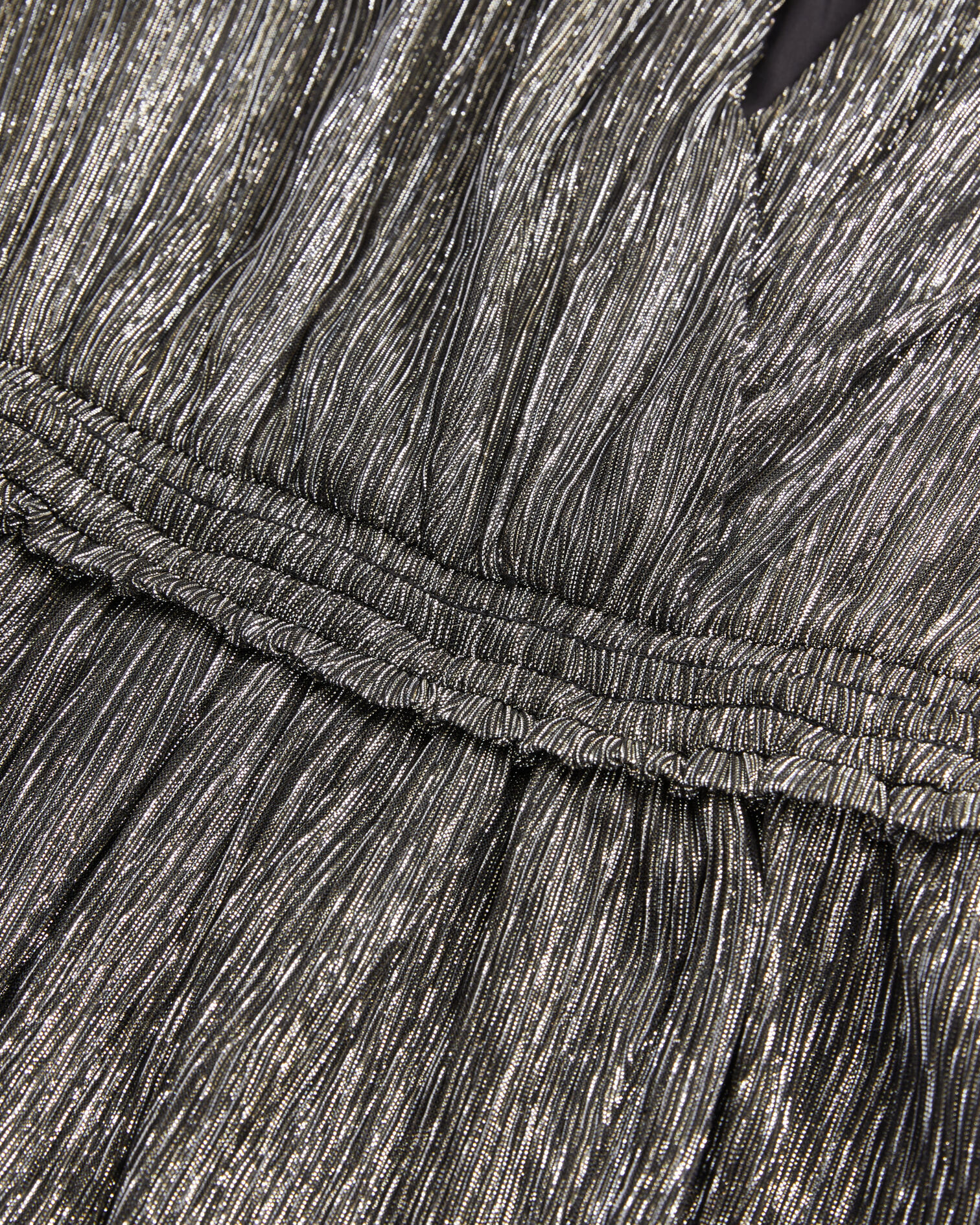 Long silver dress, SILVER, hi-res image number null