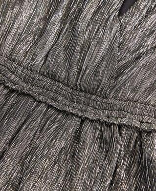The Kooples F SILVER long silver dress