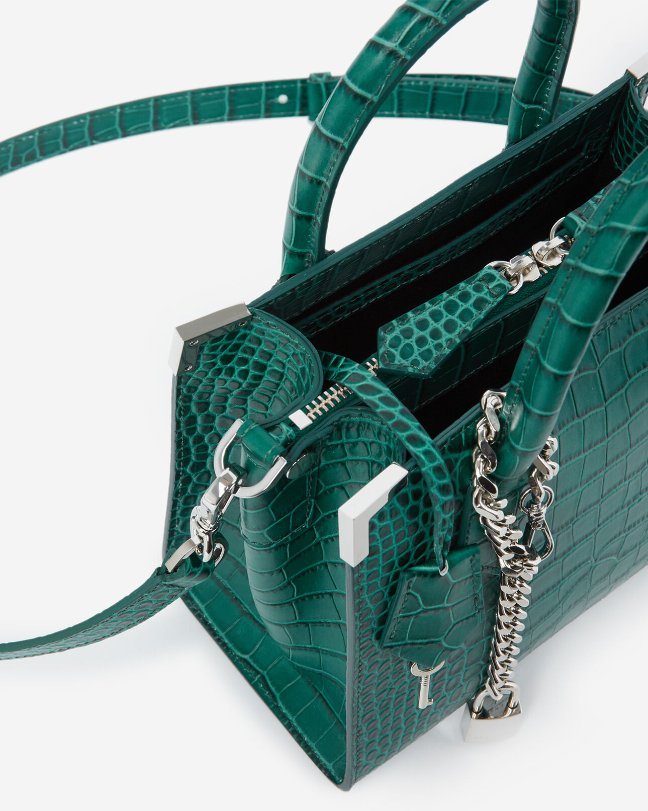 The Kooples WOMEN EMERAUDE medium emerald ming bag