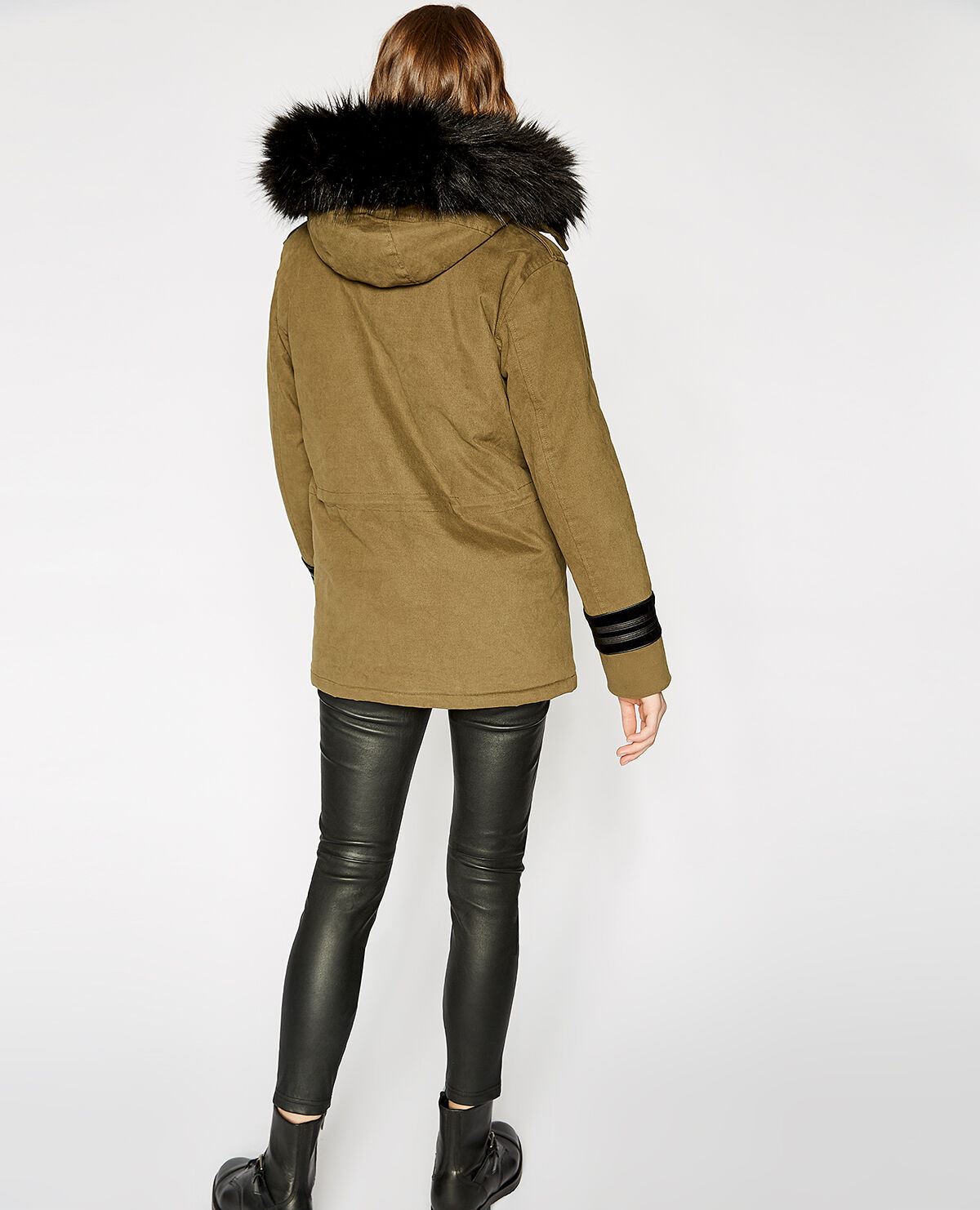 Parka the kooples hotsell kaki