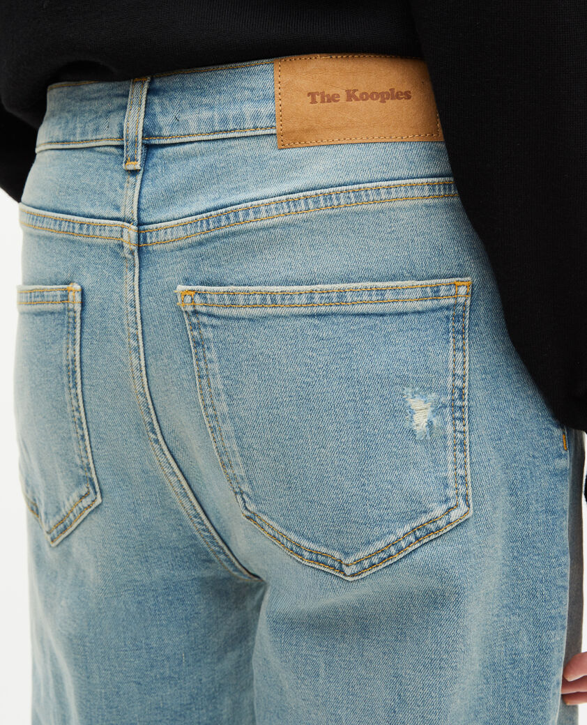 The Kooples HOMME BABY BLUE jean slim bleu clair