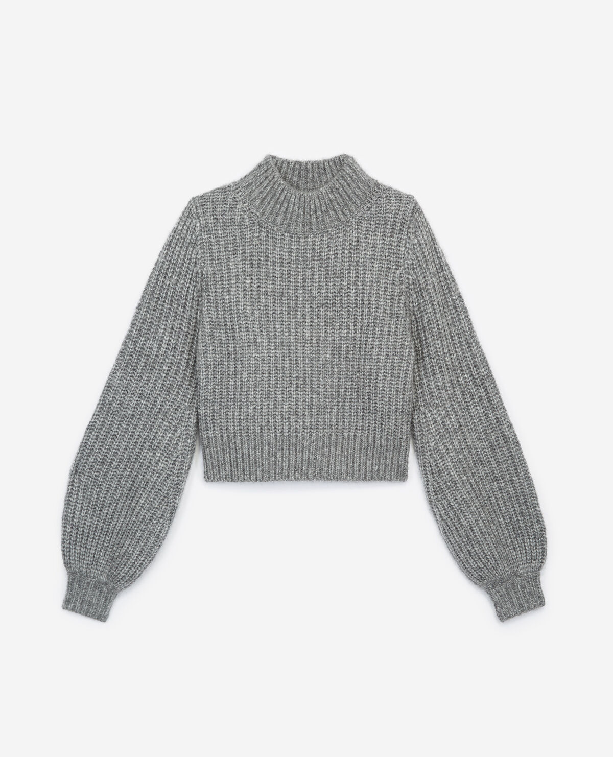 Turtleneck discount sweater grey