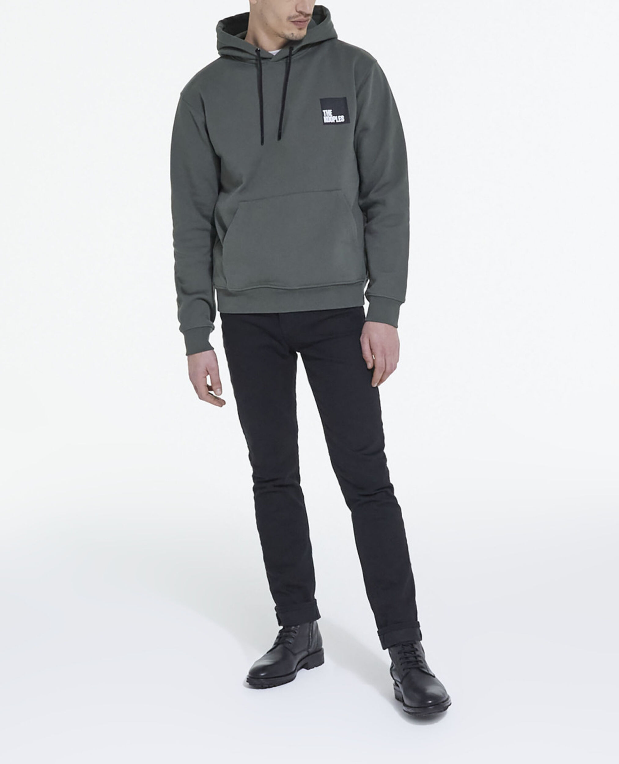 Green sweatshirt, FORET, hi-res image number null