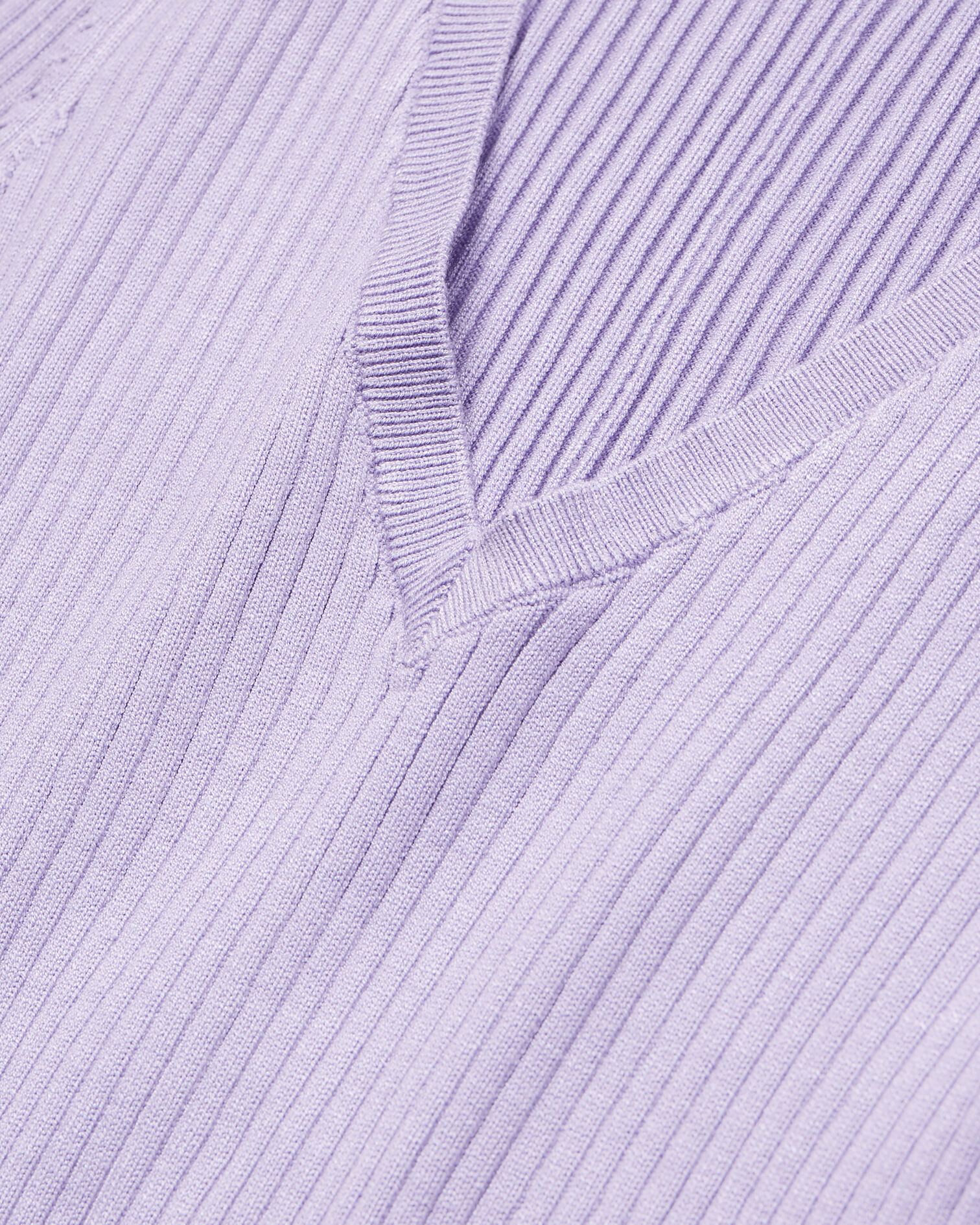 Lilac ribbed knit sweater, LIGHT PURPLE, hi-res image number null