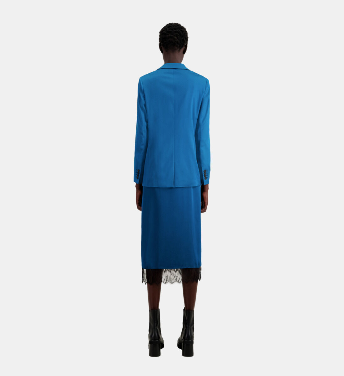 Women's satin suit jackets store