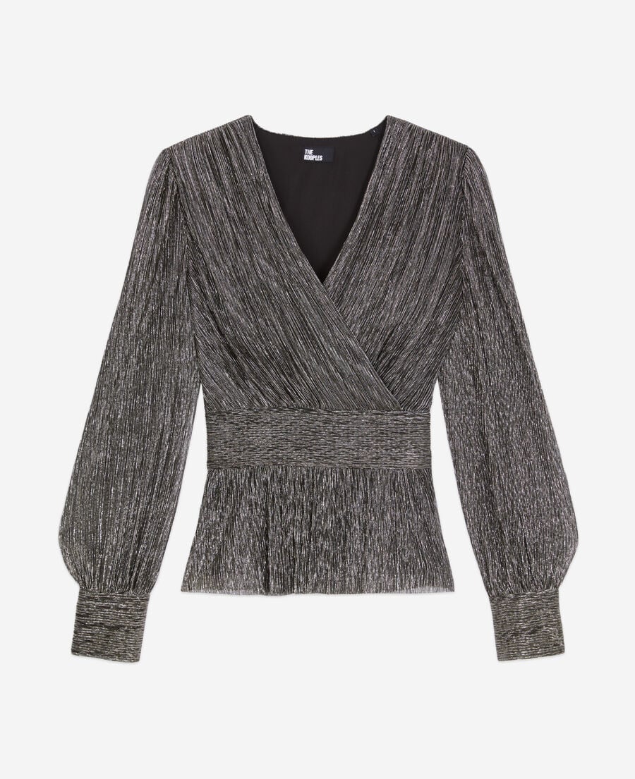 The Kooples WOMEN SILVER silver top