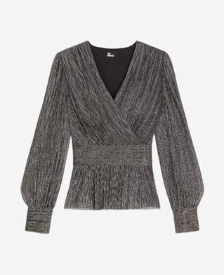 The Kooples WOMEN SILVER silver top