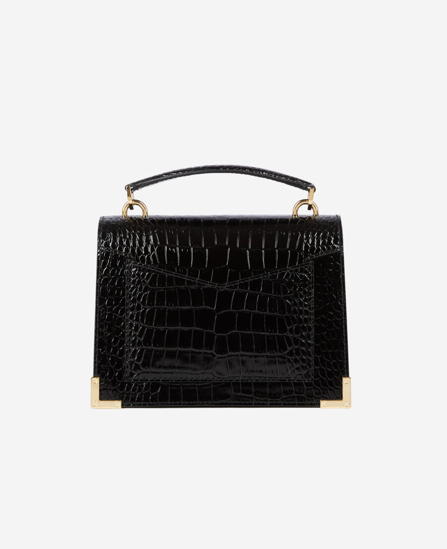 Small Emily bag in black leather | The Kooples - US
