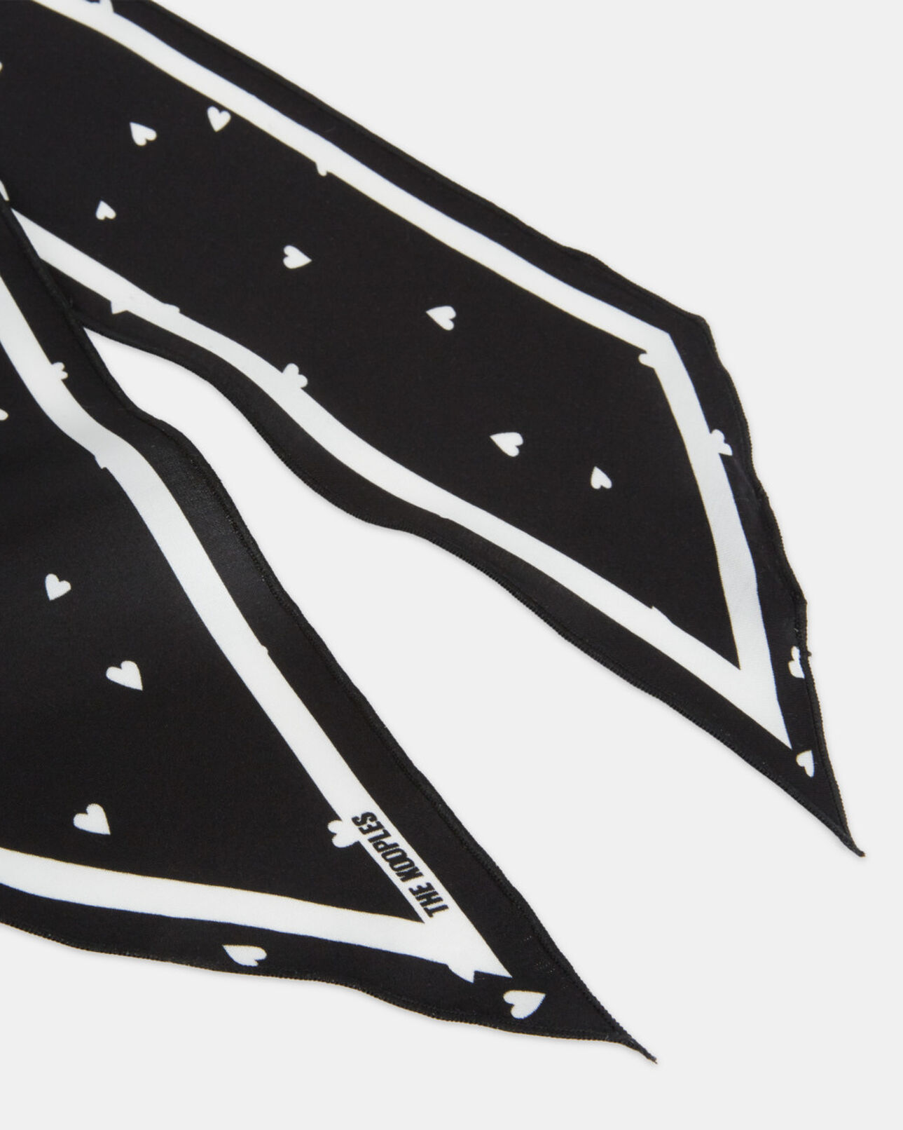 The Kooples MIXTE BLACK foulard imprimé