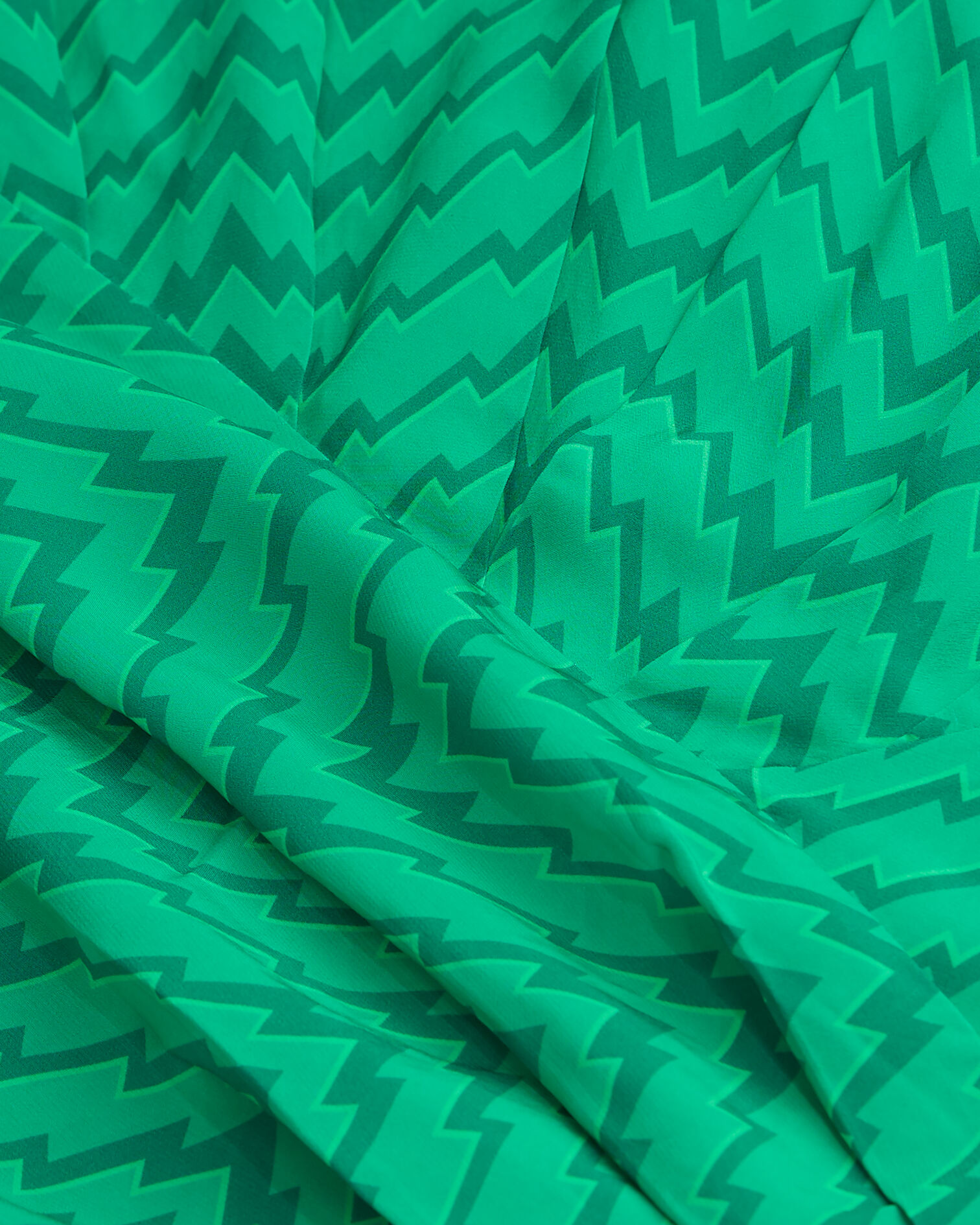 Short printed green dress, GREEN, hi-res image number null