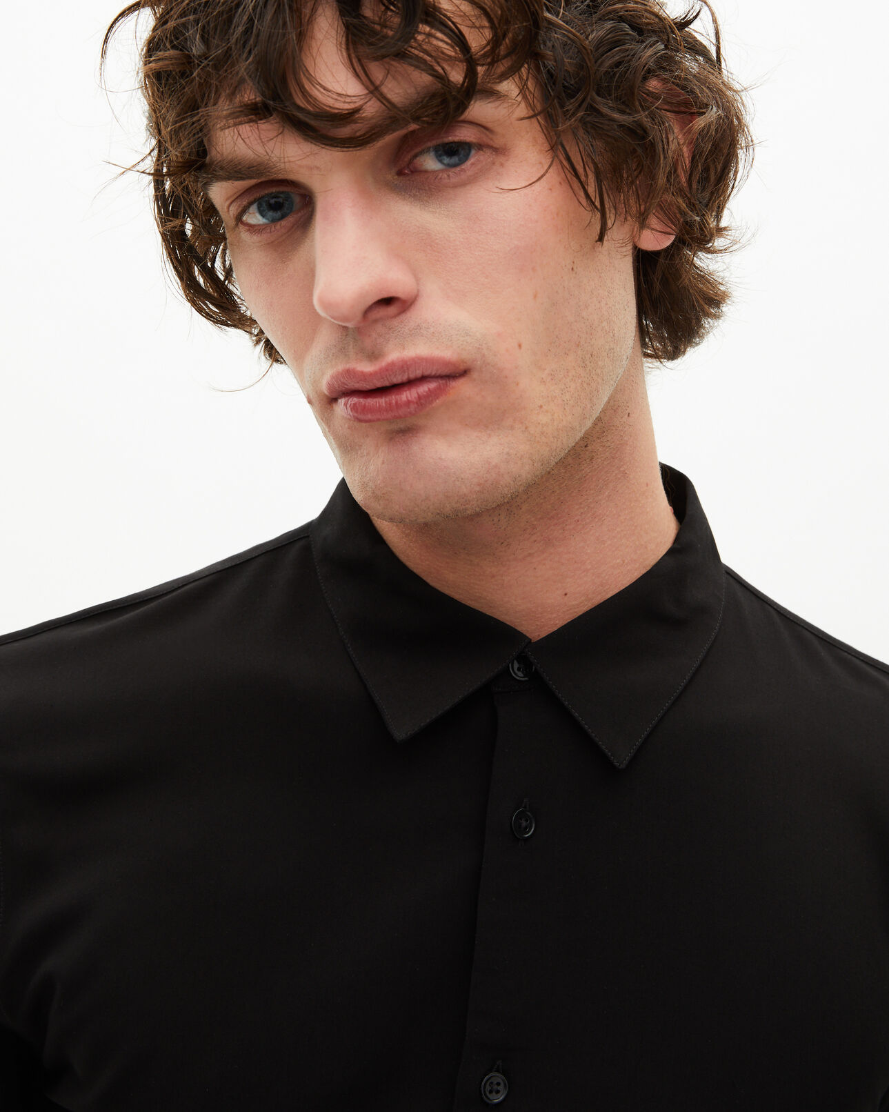 The Kooples MEN BLACK black shirt