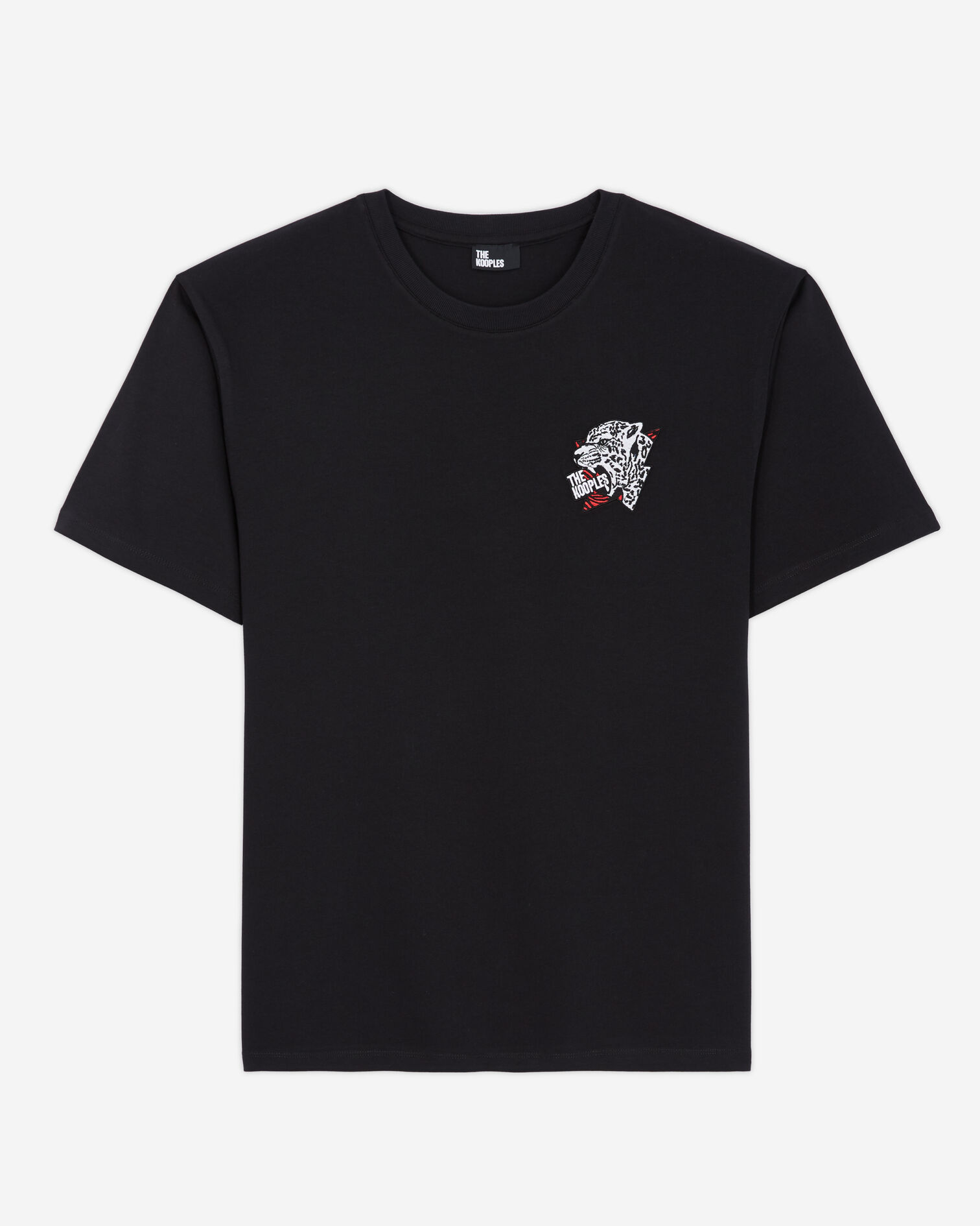 T-shirt Homme sérigraphié noir, BLACK, hi-res image number null