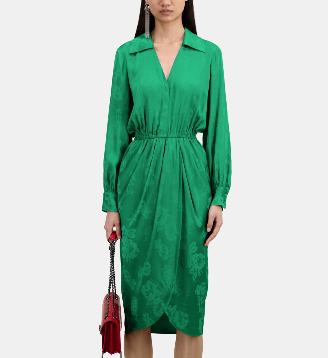 The kooples robe verte deals