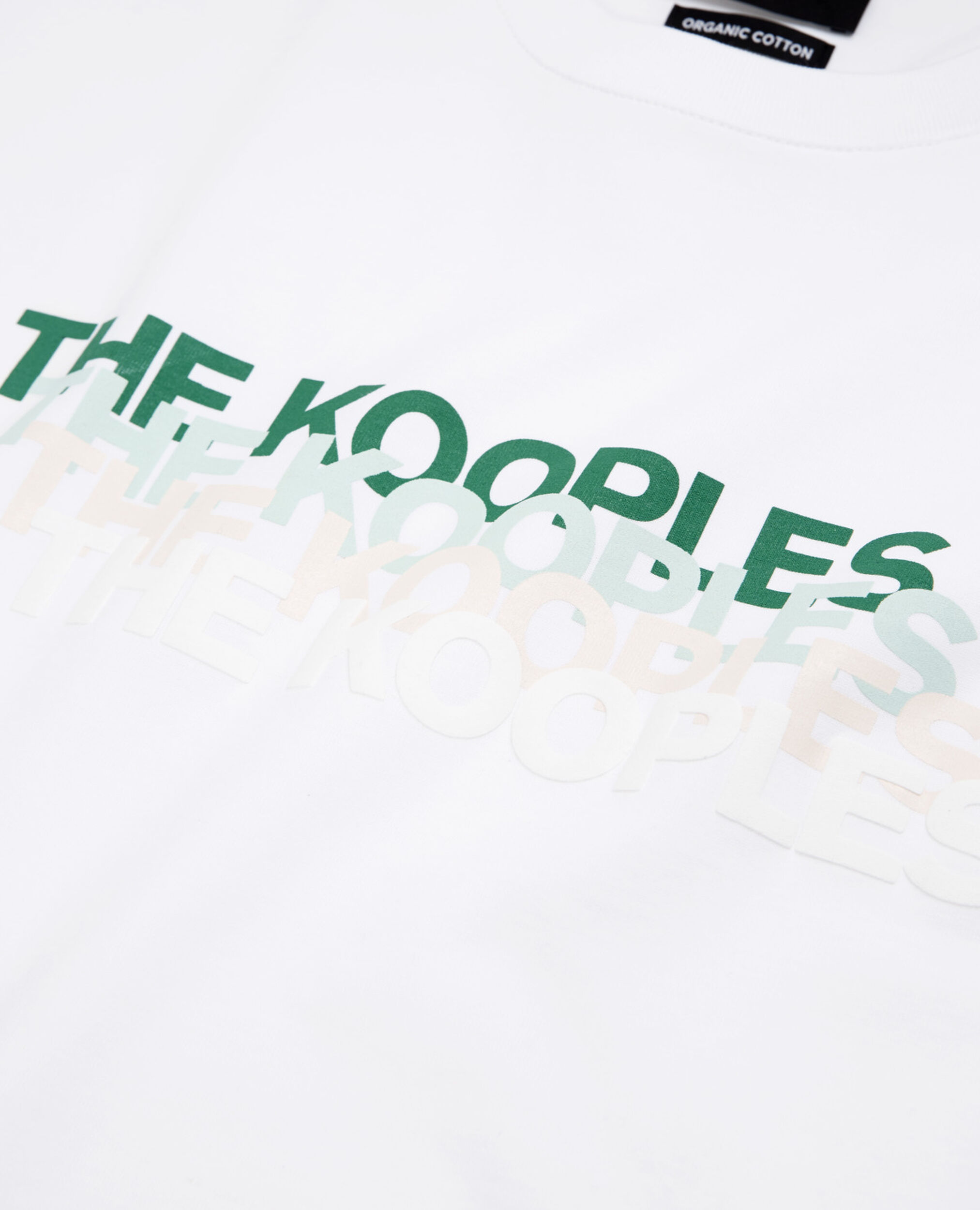 Camiseta blanca The Kooples contraste, WHITE, hi-res image number null