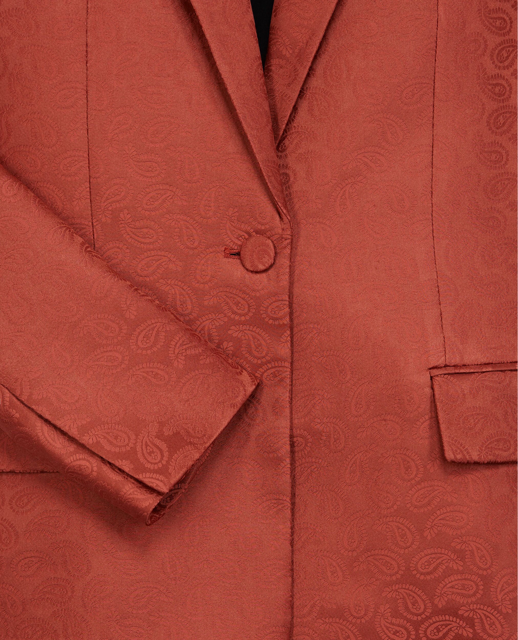 Pink jacquard satin suit jacket, PINK, hi-res image number null