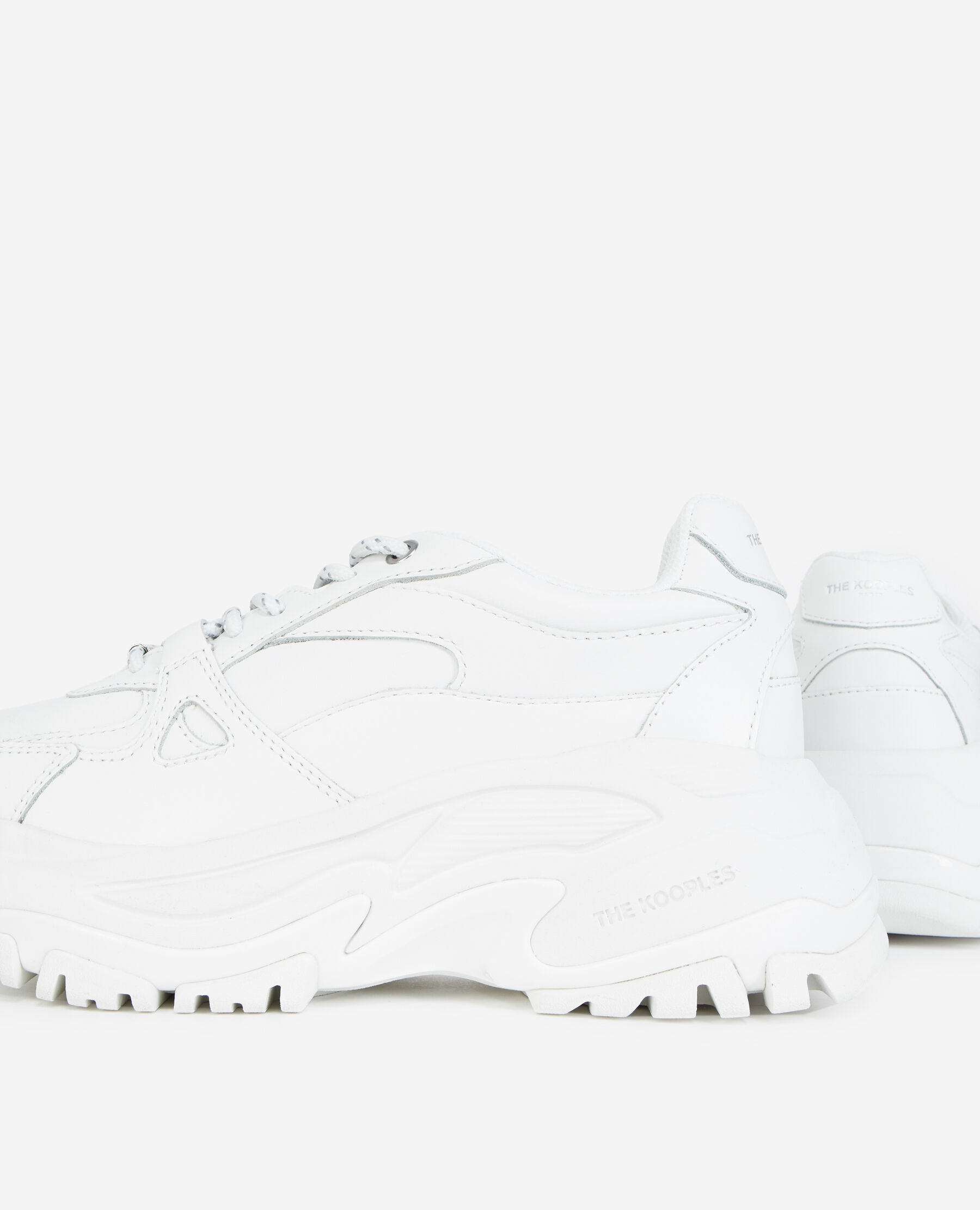 White thick shoes hotsell