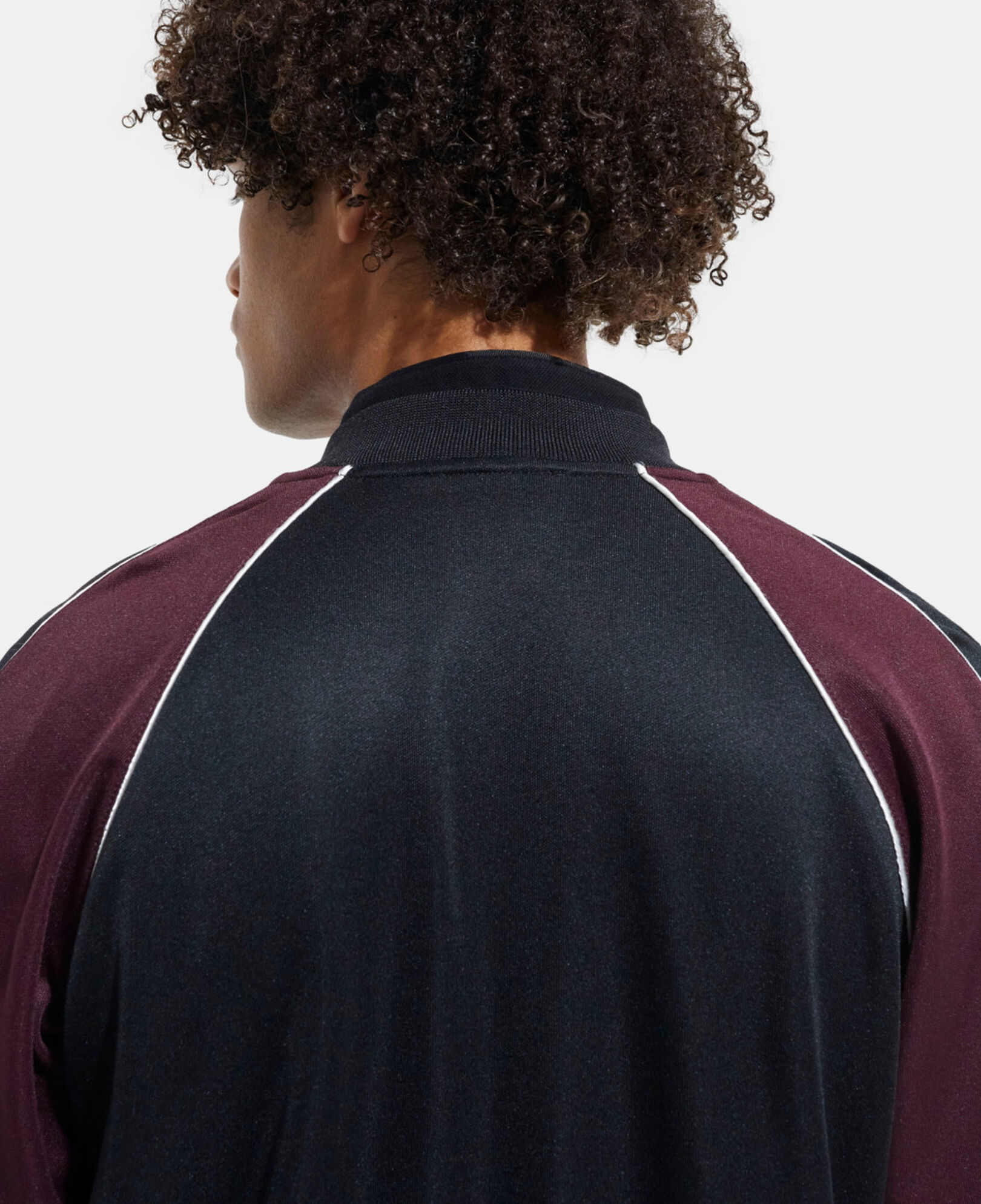 The Kooples MEN BURGUNDY red zipped sweatshirt