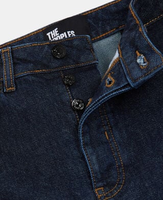 The Kooples DAMEN BLUE BRUT blaue slim-fit-jeans