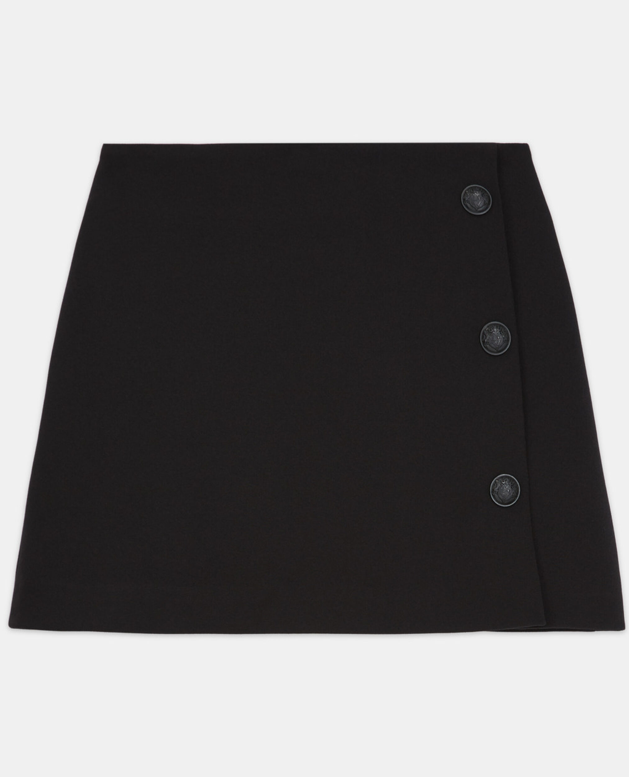Short black skirt, BLACK, hi-res image number null