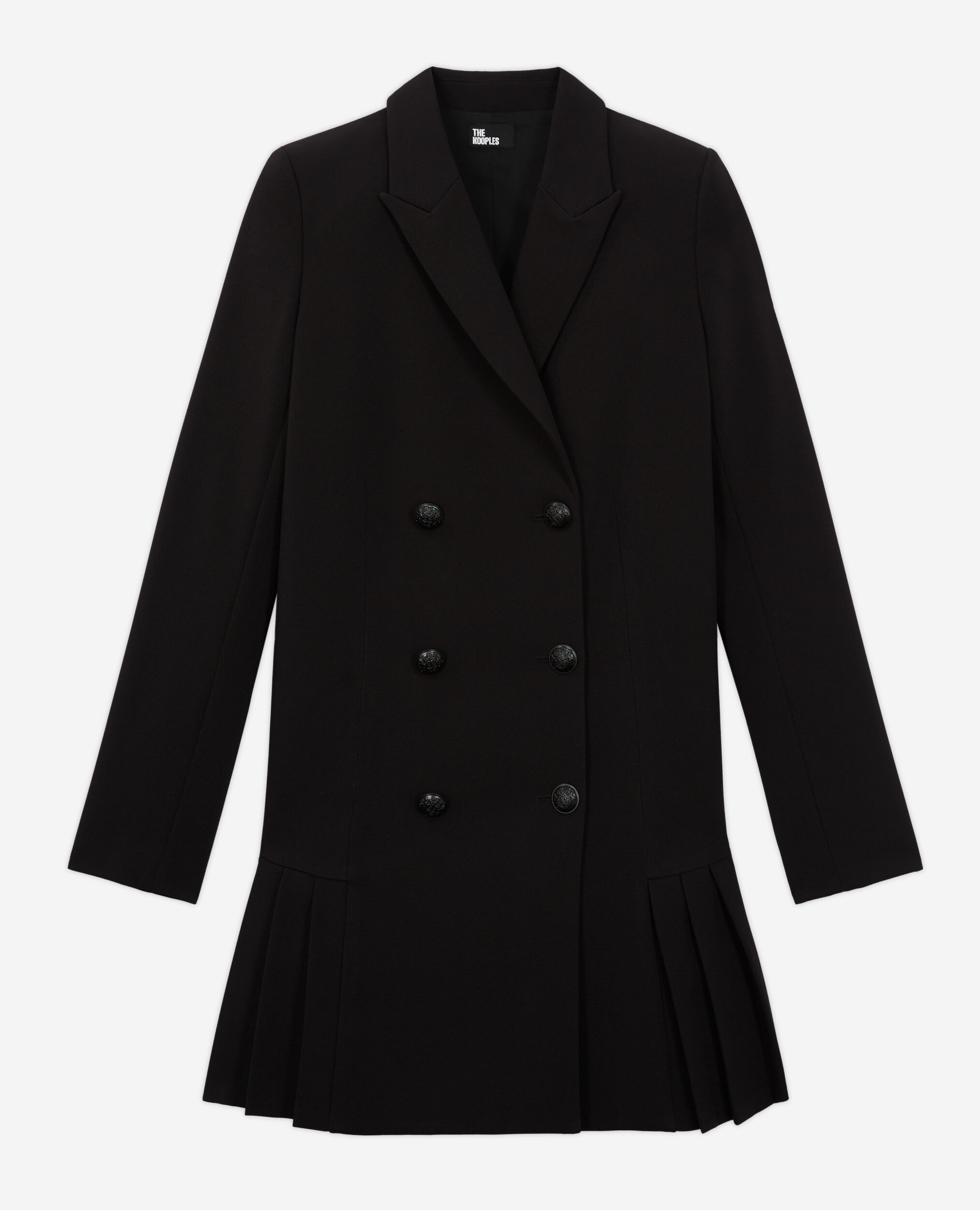 Robe courte noire, BLACK, hi-res image number null