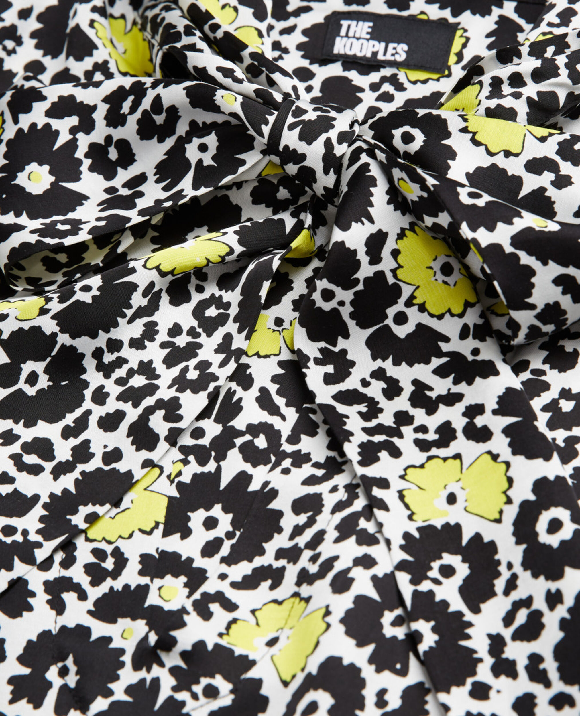 Floral top, ECRU / YELLOW, hi-res image number null