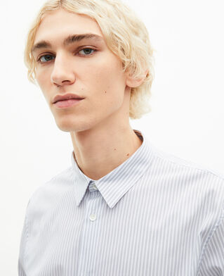 The Kooples MEN BLUE WHITE light blue pinstripe shirt