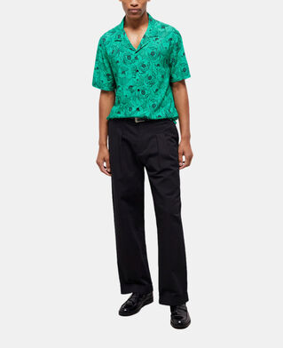 The Kooples HOMME GREEN chemise imprimée