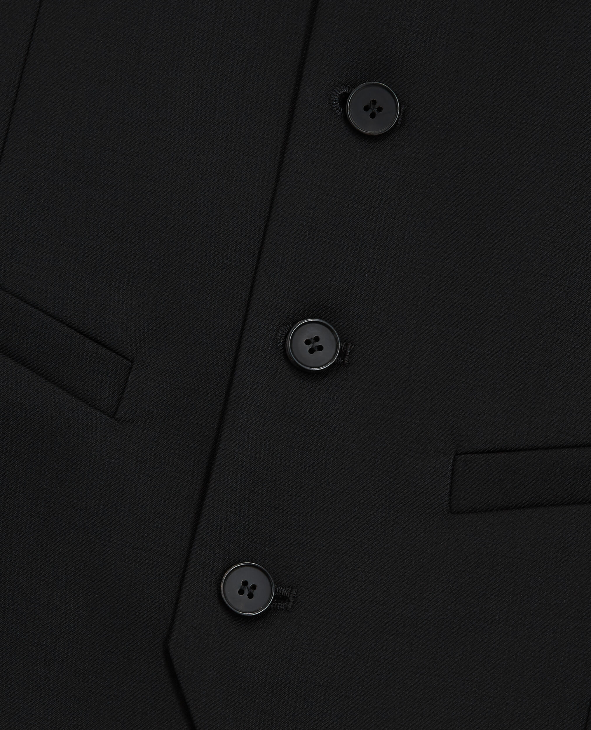 Suit jacket vest top