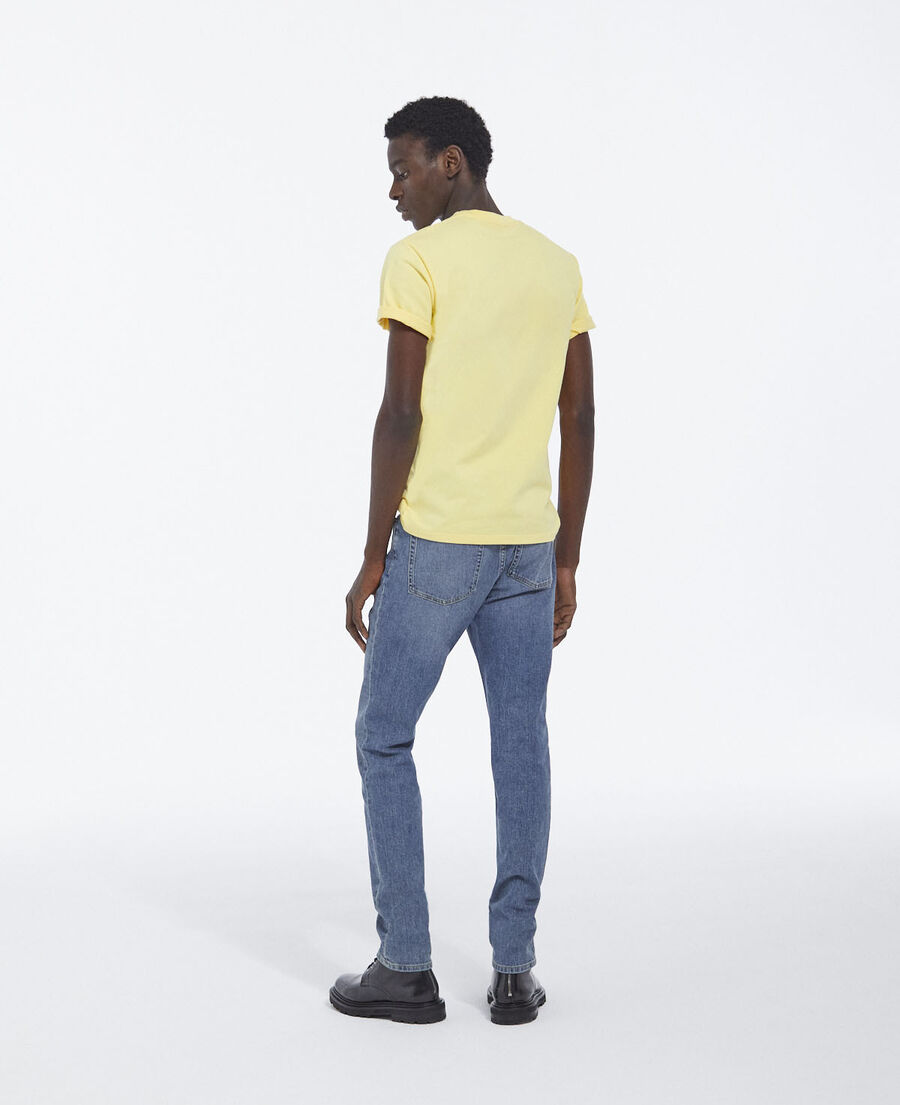 camiseta amarilla the kooples contraste