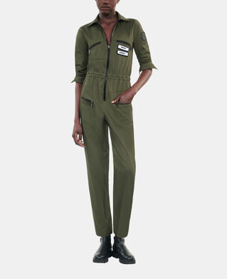 The Kooples WOMEN KAKI khaki the kooples x carolina ritzler jumpsuit